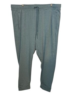 Casual Drawstring Jogger Pants - Slate Blue